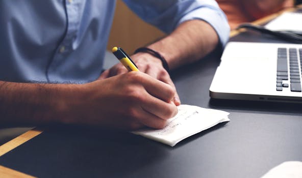 image of a student working part-time