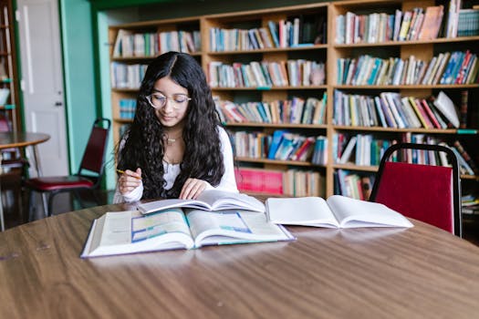 Young student reviewing investment options